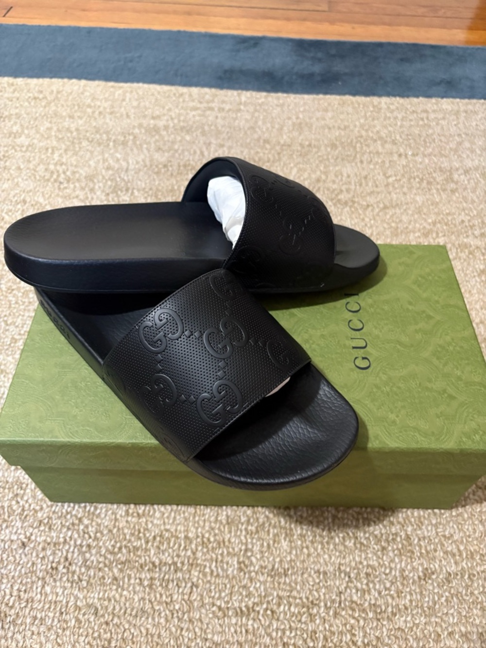 Gucci Mens Slides Brand New Never Worn Size 12
